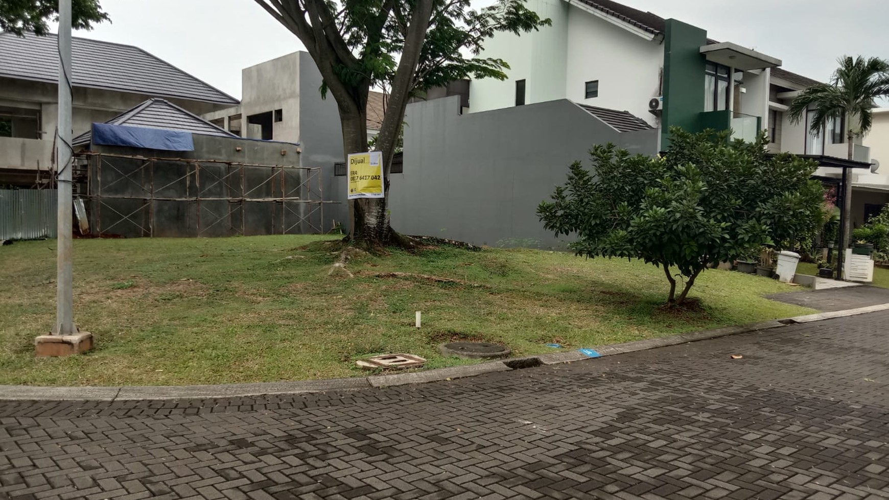 Kavling Siap Bangun dan Posisi HOOK di Cluster Alevare, Foresta BSD