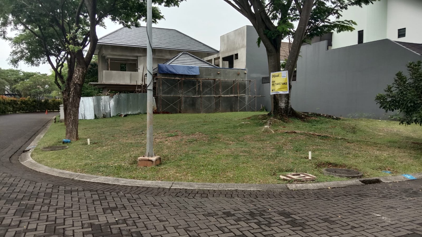 Kavling Siap Bangun dan Posisi HOOK di Cluster Alevare, Foresta BSD