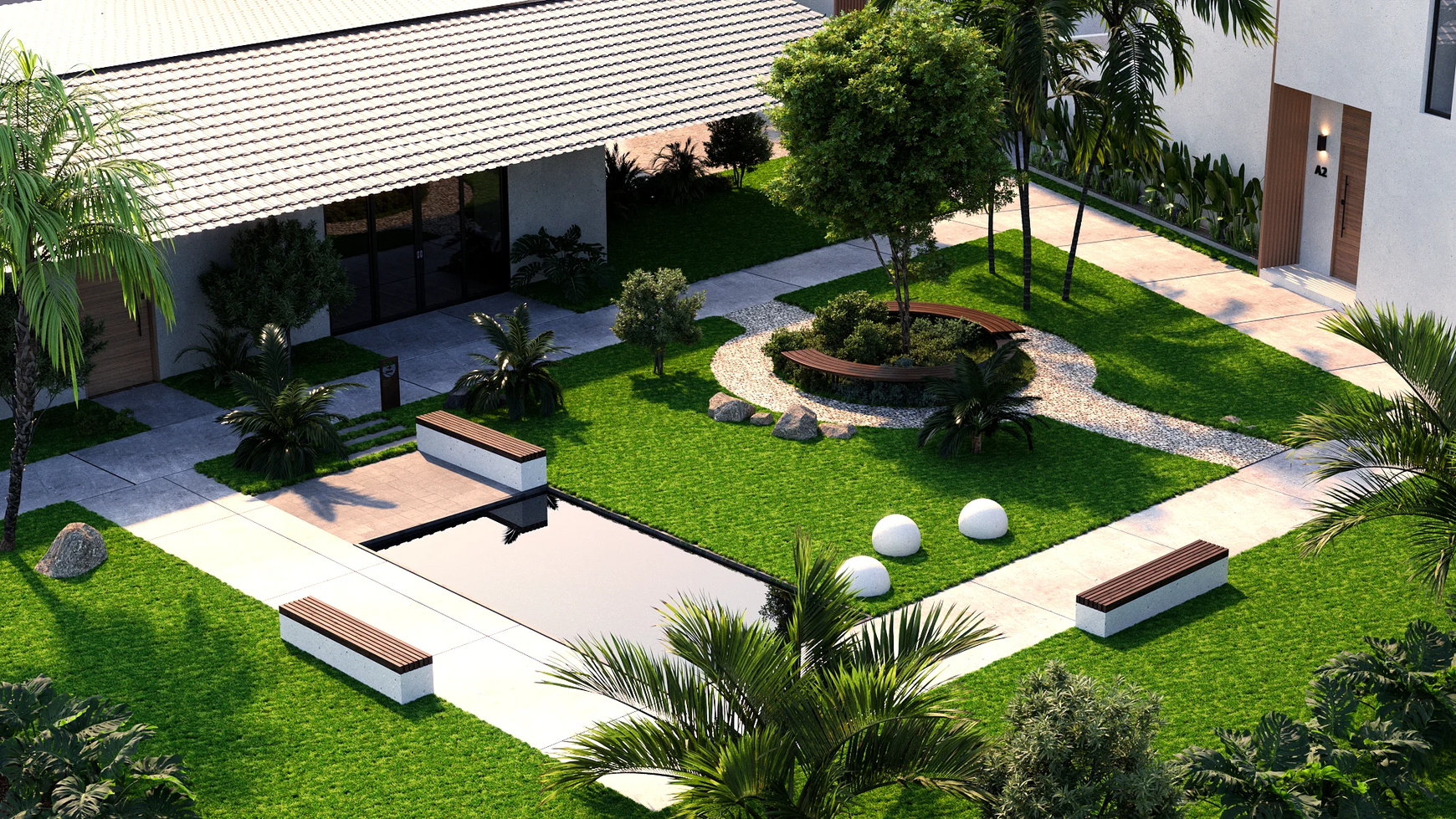 For Lease Off-Plan Villas With River and Tropical Jungle Ambiance in Ubud