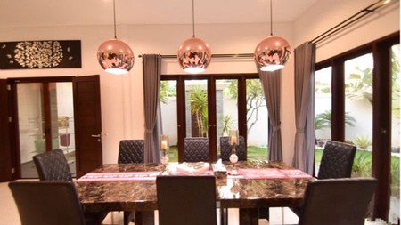 Freehold - Luxurious Freehold 3-Bedroom Villa with Expansive Garden in Prestigious Canggu Location