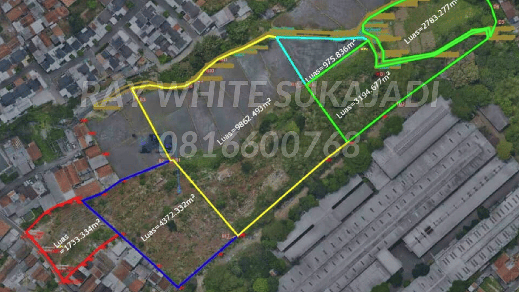 Rumah Hitung Tanah Area Cipete