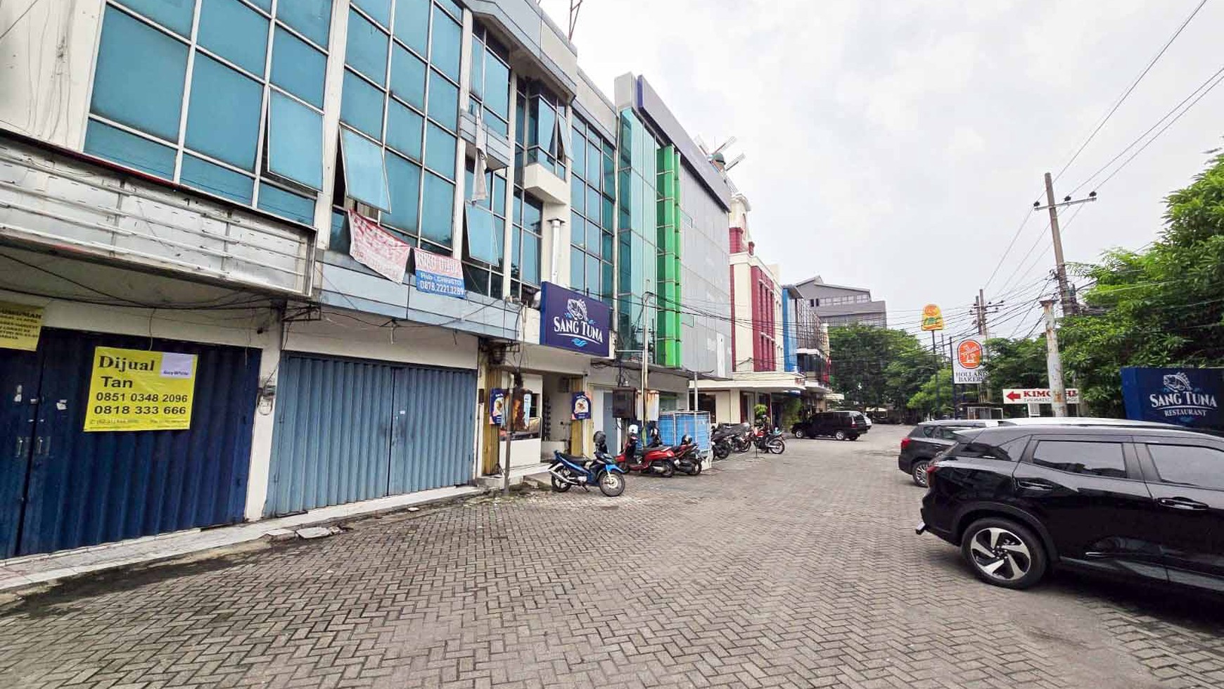 Ruko di Raya Jemursari Surabaya Selatan, 3 Lantai, Lokasi Strategis Aktif & Ramai, Nol Jalan Raya