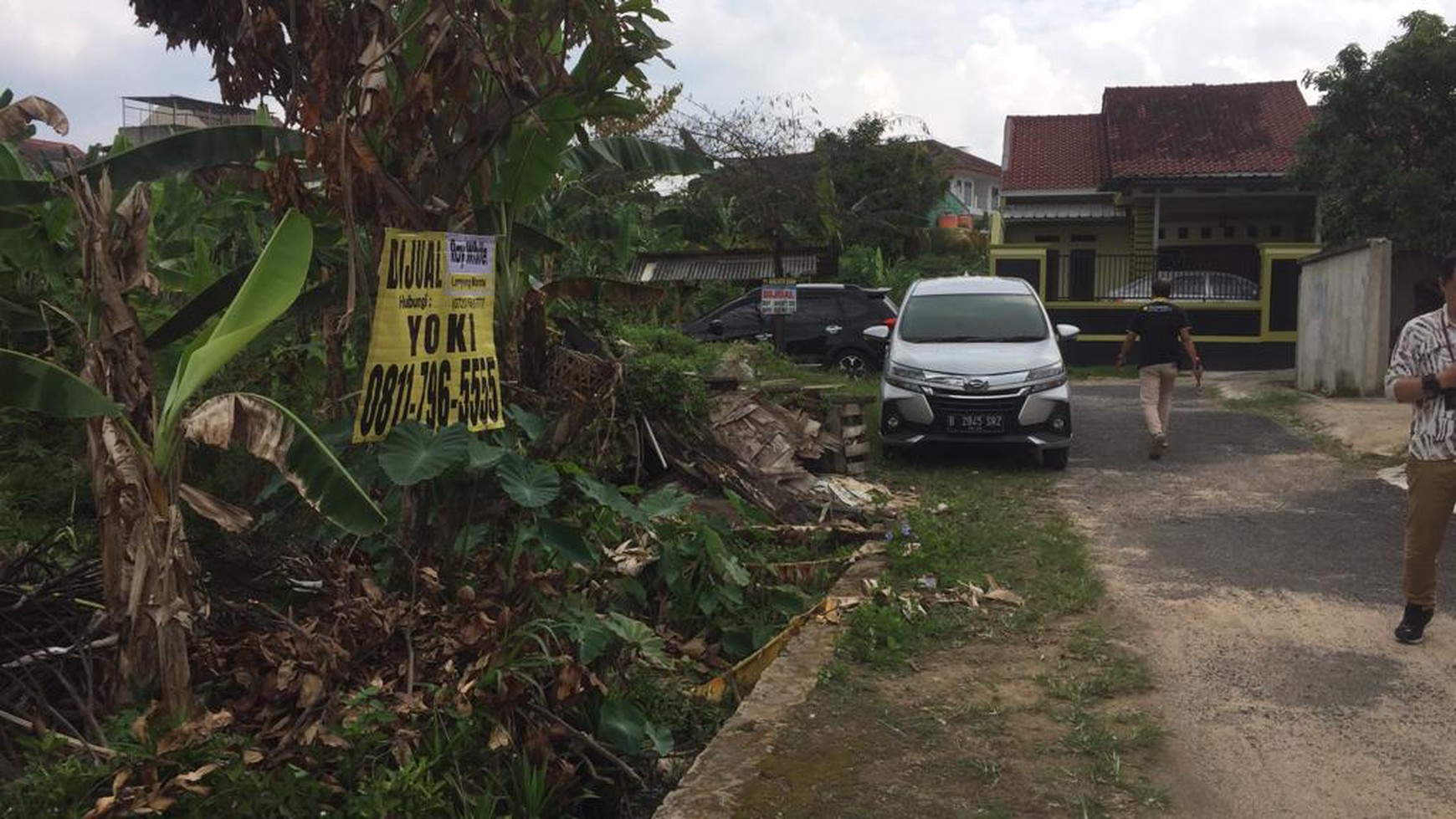 Tanah kosong di Jln. Bumi Manti Labuhan Ratu Kedaton Bandarlampung