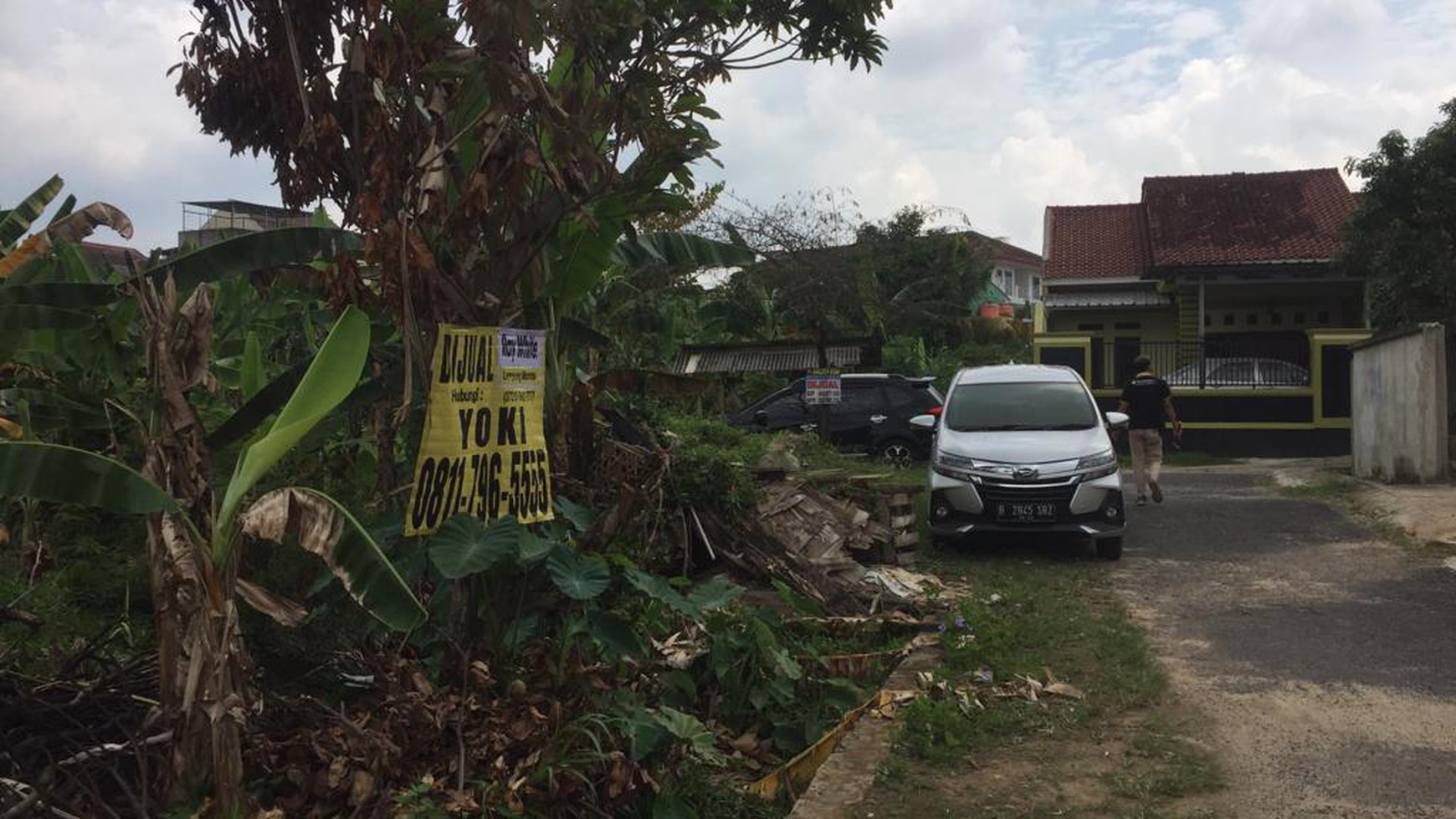 Tanah kosong di Jln. Bumi Manti Labuhan Ratu Kedaton Bandarlampung