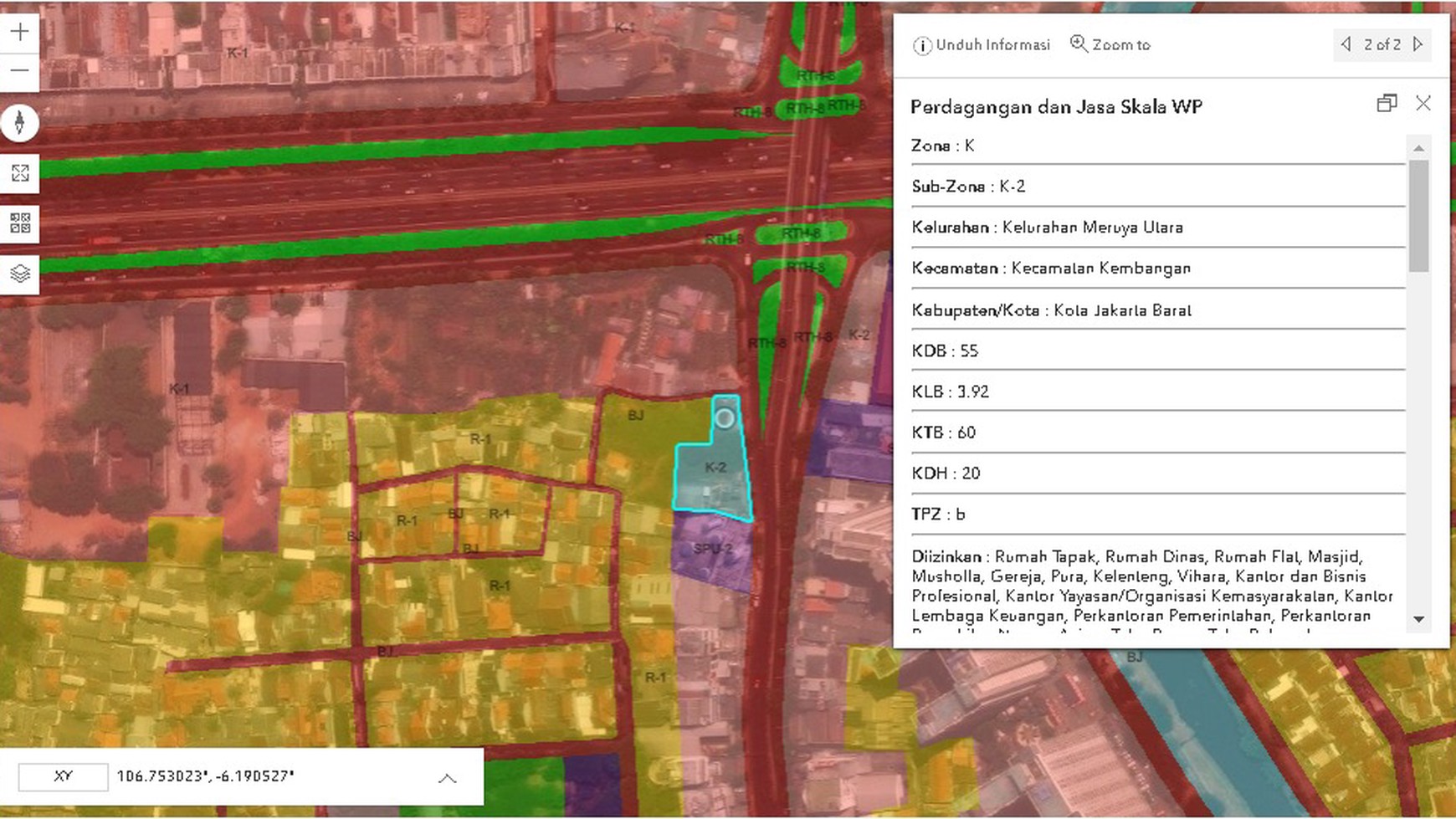 Dijual Kavling Commercial Jl Pesanggrahan Meruya Jakarta Barat