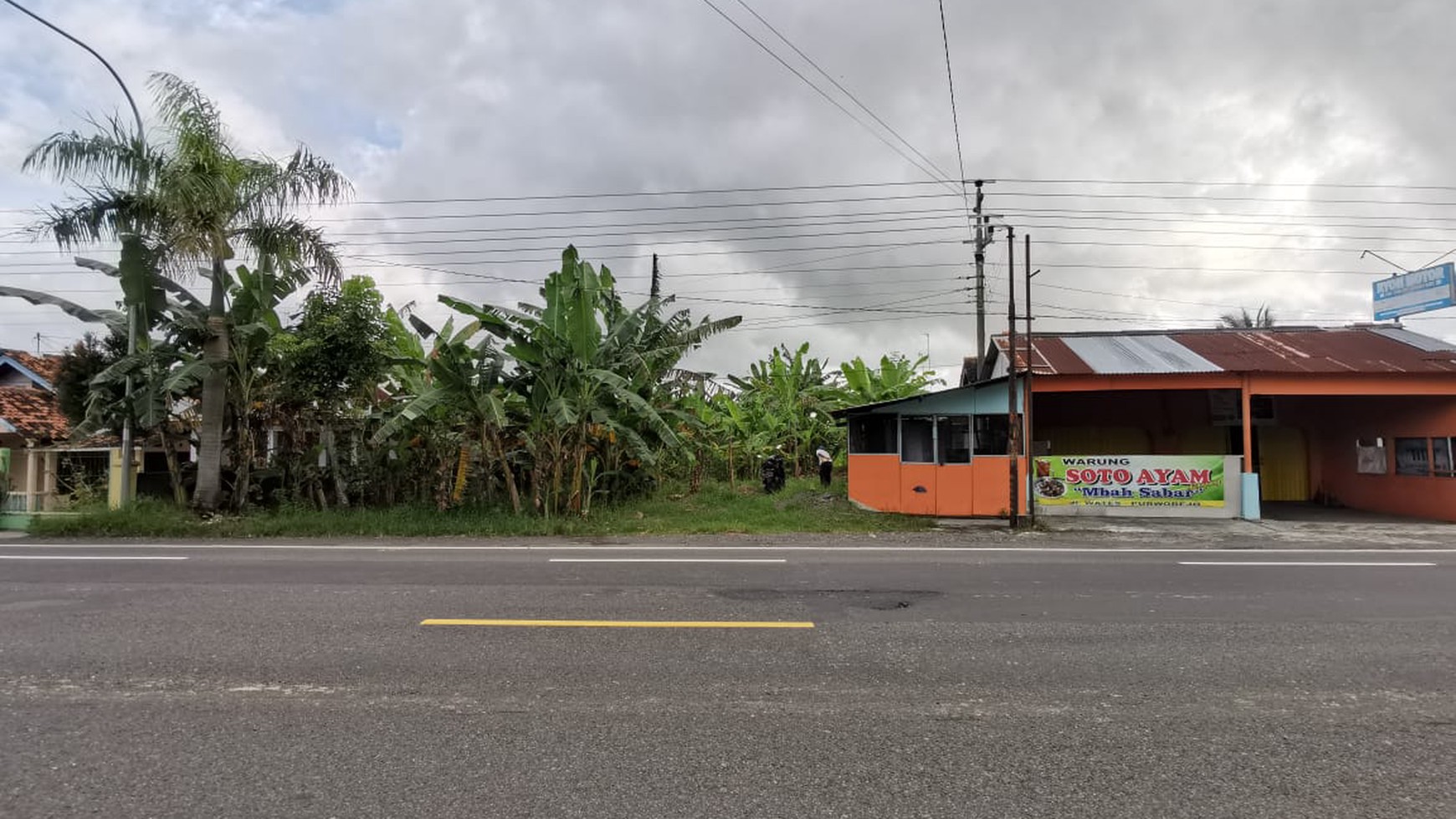 TANAH SELUAS 477 METER PERSEGI, DIPINGGIR JL WATES-PURWOREJO, KULON PROGO