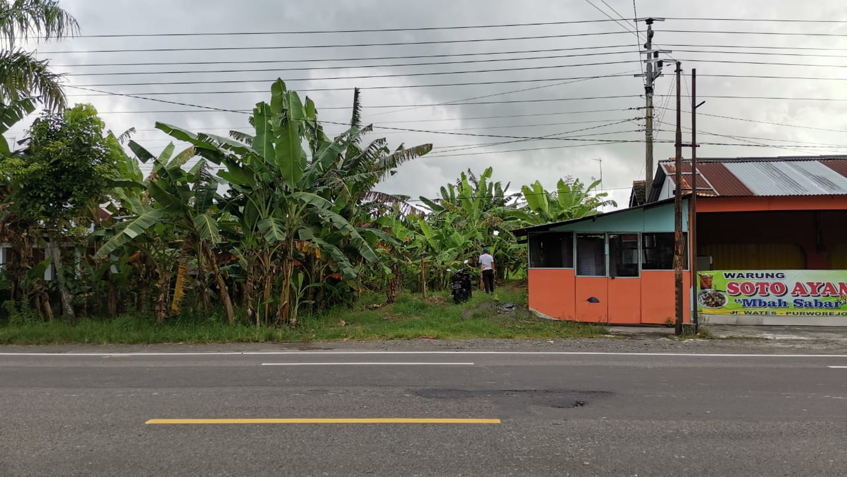 TANAH SELUAS 477 METER PERSEGI, DIPINGGIR JL WATES-PURWOREJO, KULON PROGO
