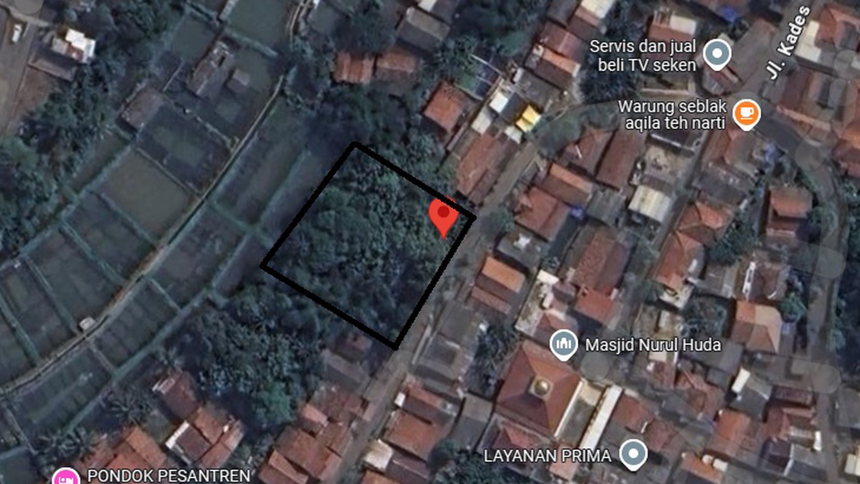 Rumah Hitung Tanah Area Cipete