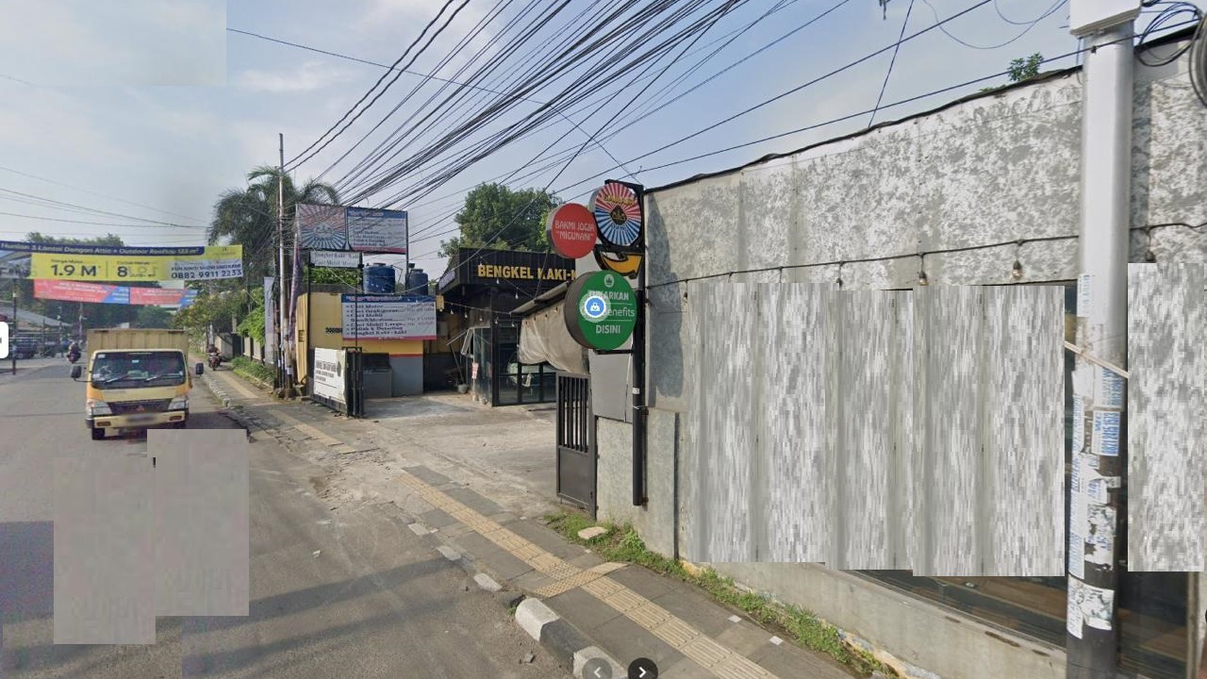 Dijual Kavling daerah Commersil cocok untuk usaha, di Jalan utama di Pondok Ranji