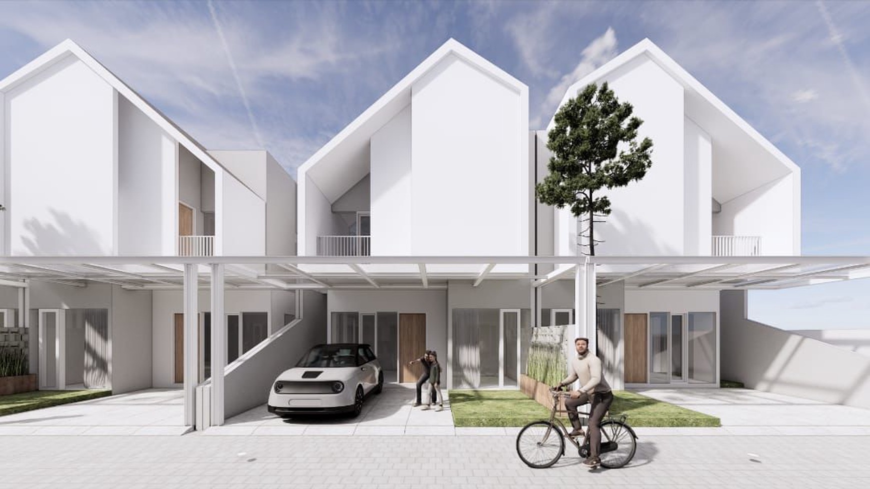 Kelapa Dua RTM tugu rumah cluster brand new harga cantik 