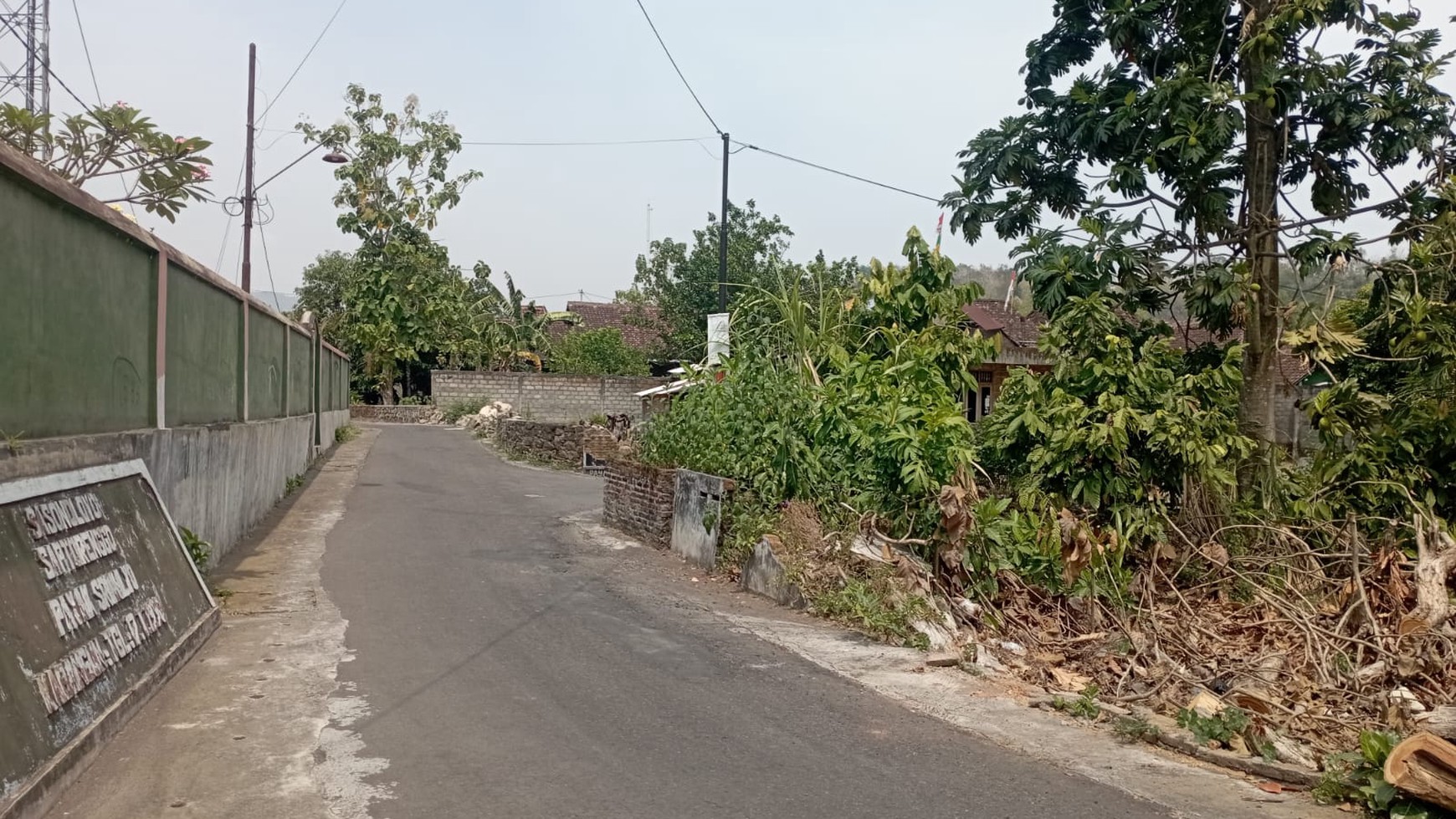 Tanah 600 Meter Persegi Cocok Untuk Rumah Tinggal Dekat Jl Nasional Piyungan