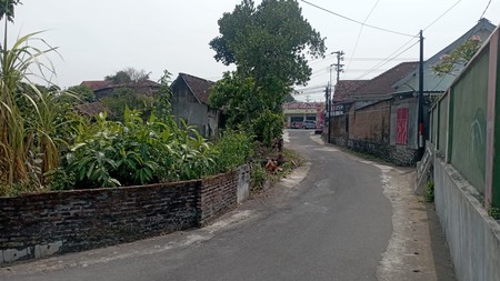 Tanah 600 Meter Persegi Cocok Untuk Rumah Tinggal Dekat Jl Nasional Piyungan