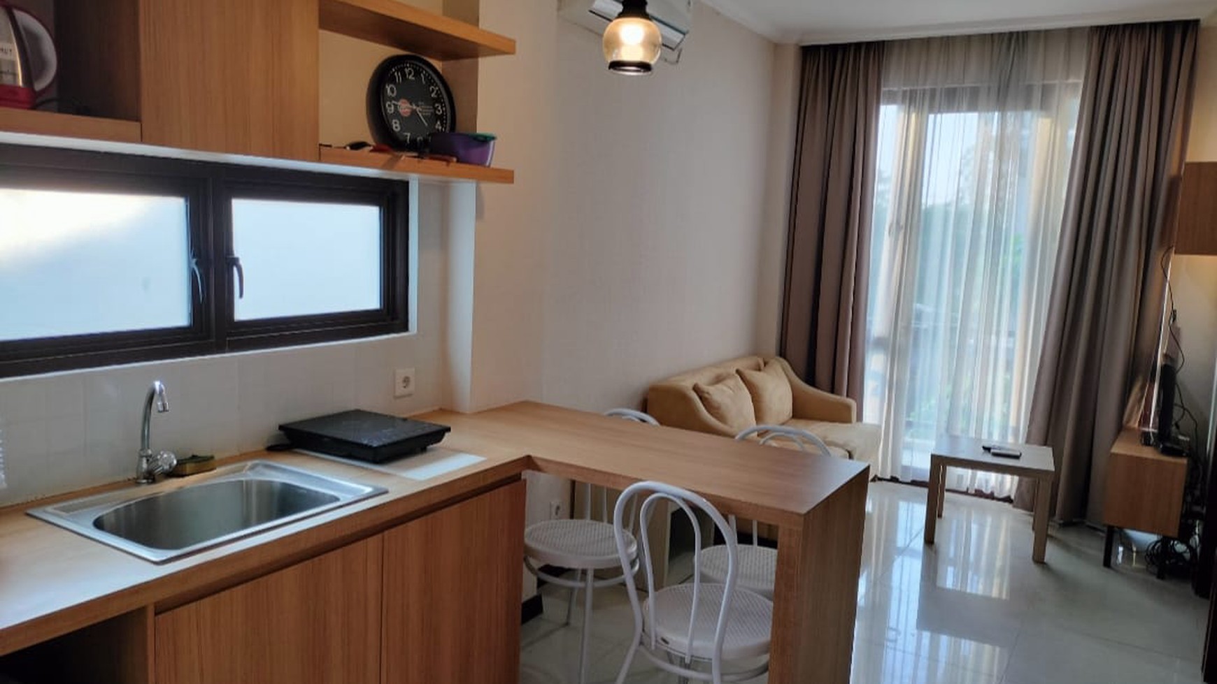 Dijual Apartment 2 BR Full Furnished di Bsd, Tangerang