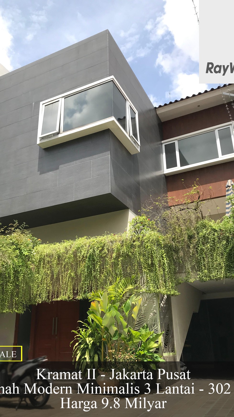 FOR SALE Rumah Murah Modern Minimalis Kramat Kwitang Jakarta Pusat