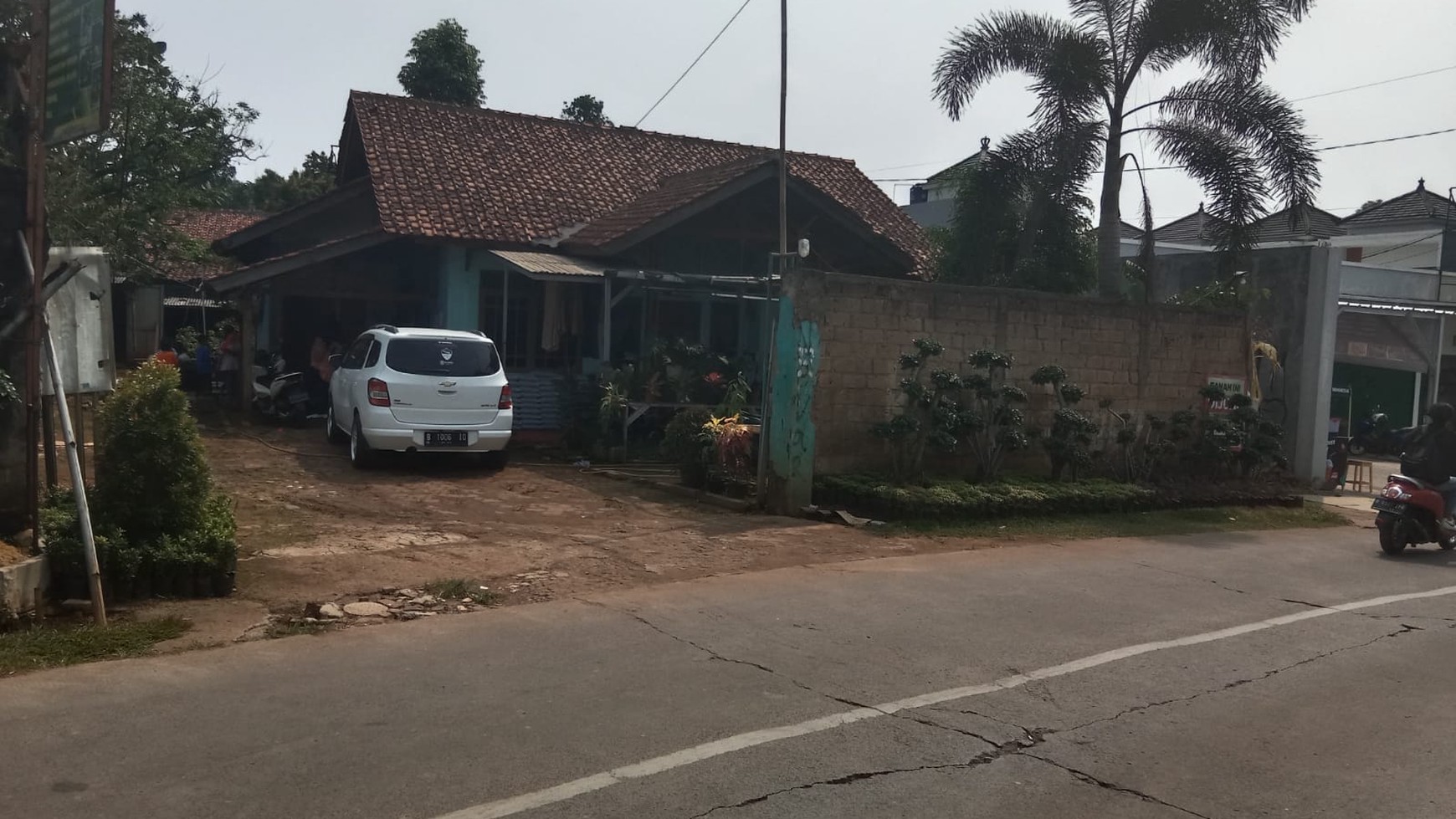 Dijual Tanah Siap Pakai Akses Mudah Cocok Untuk Restoran, Minimarket dll di Sawangan,Depok