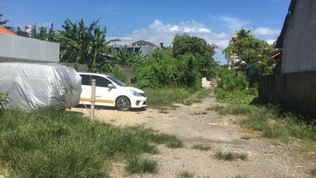 Land Freehold 1400 Sqm in Heart Seminyak Bali