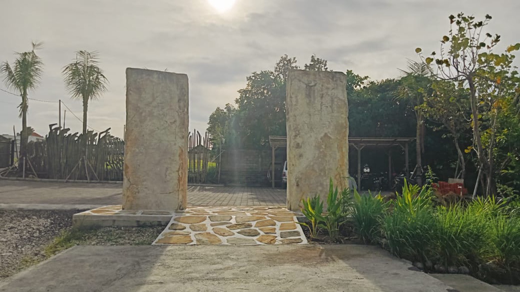 Freehold beautiful 9 joglos in area premium Canggu Bali