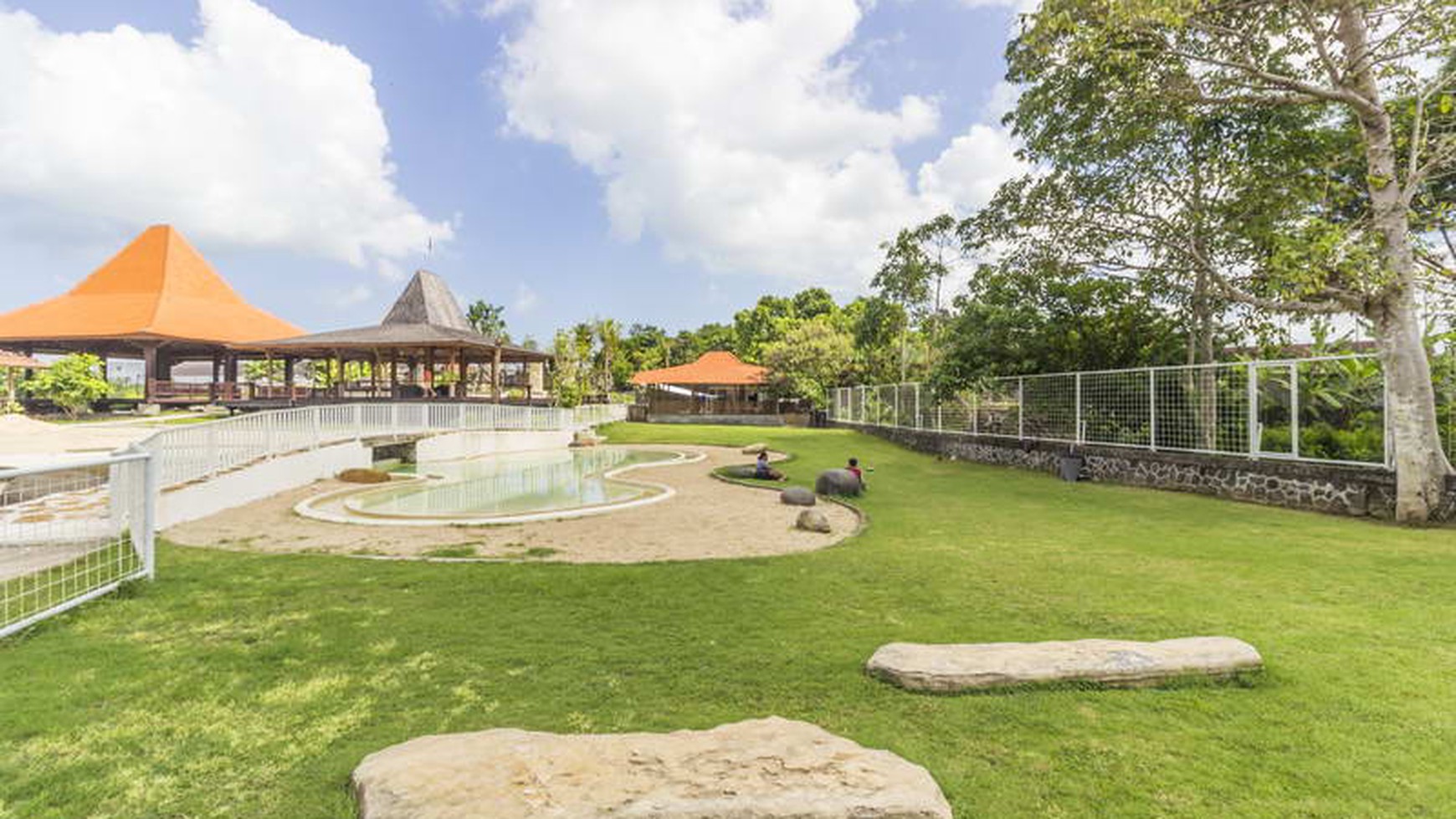 Freehold beautiful 9 joglos in area premium Canggu Bali
