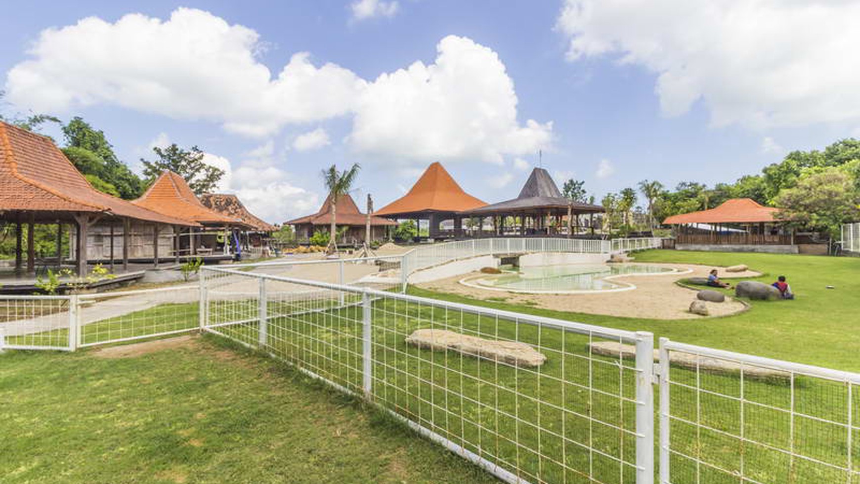 Freehold beautiful 9 joglos in area premium Canggu Bali