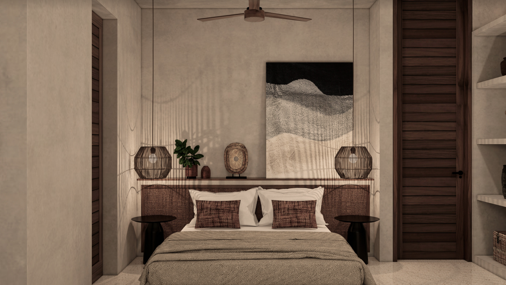 1-Bedroom  First Floor & 2nd Floor Apartment with Plunge Pool Berawa Canggu Bali