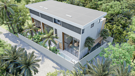 Brand New Freehold Contemporary  Modern  Townhouse (2 BR + 1 BR) with high ROI Bali