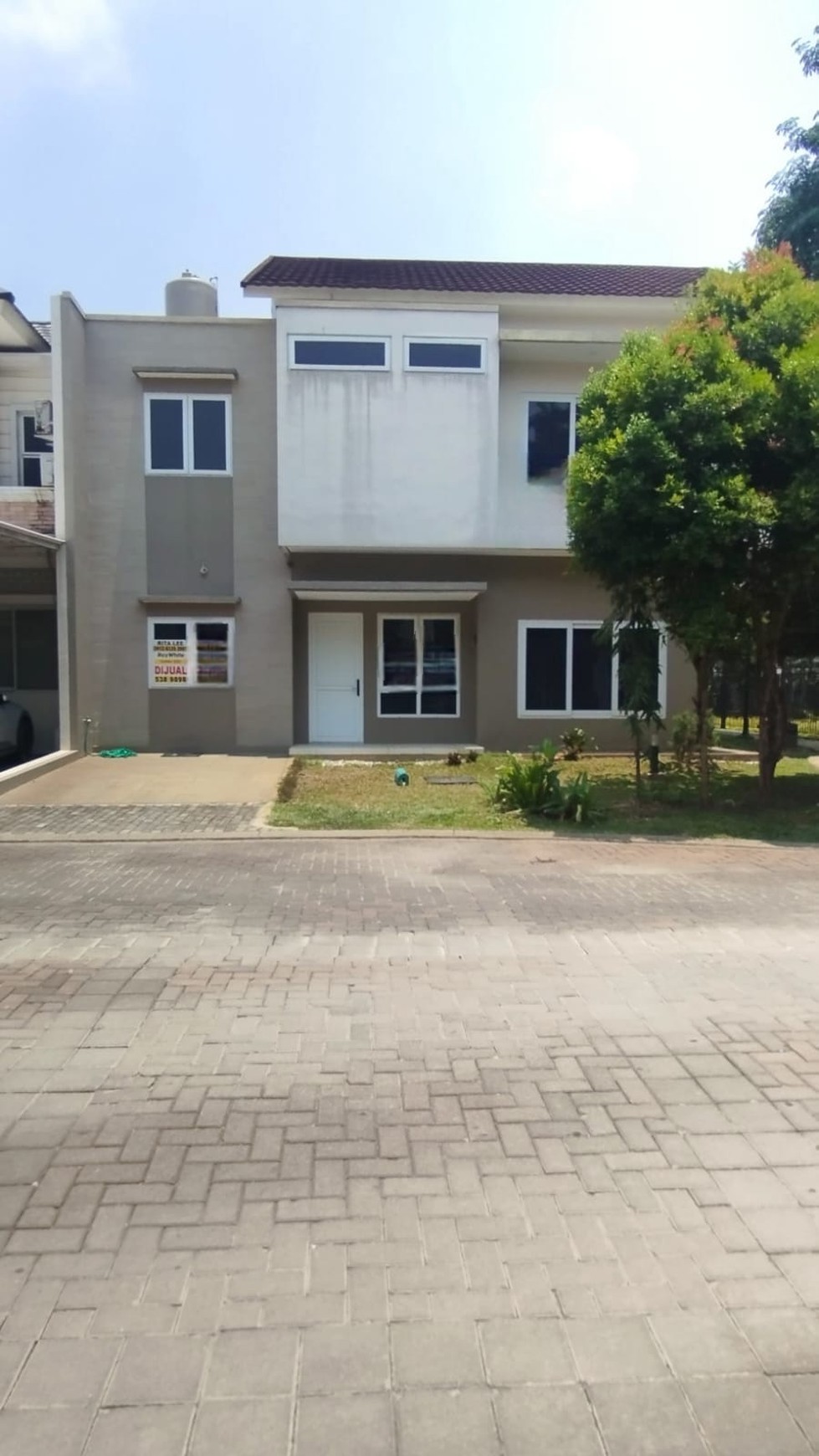 Rumah Baru Hook, Bangunan Mandiri, Greenwich Park Cluster Hyland BSD Serpong Tangerang, Siap Huni