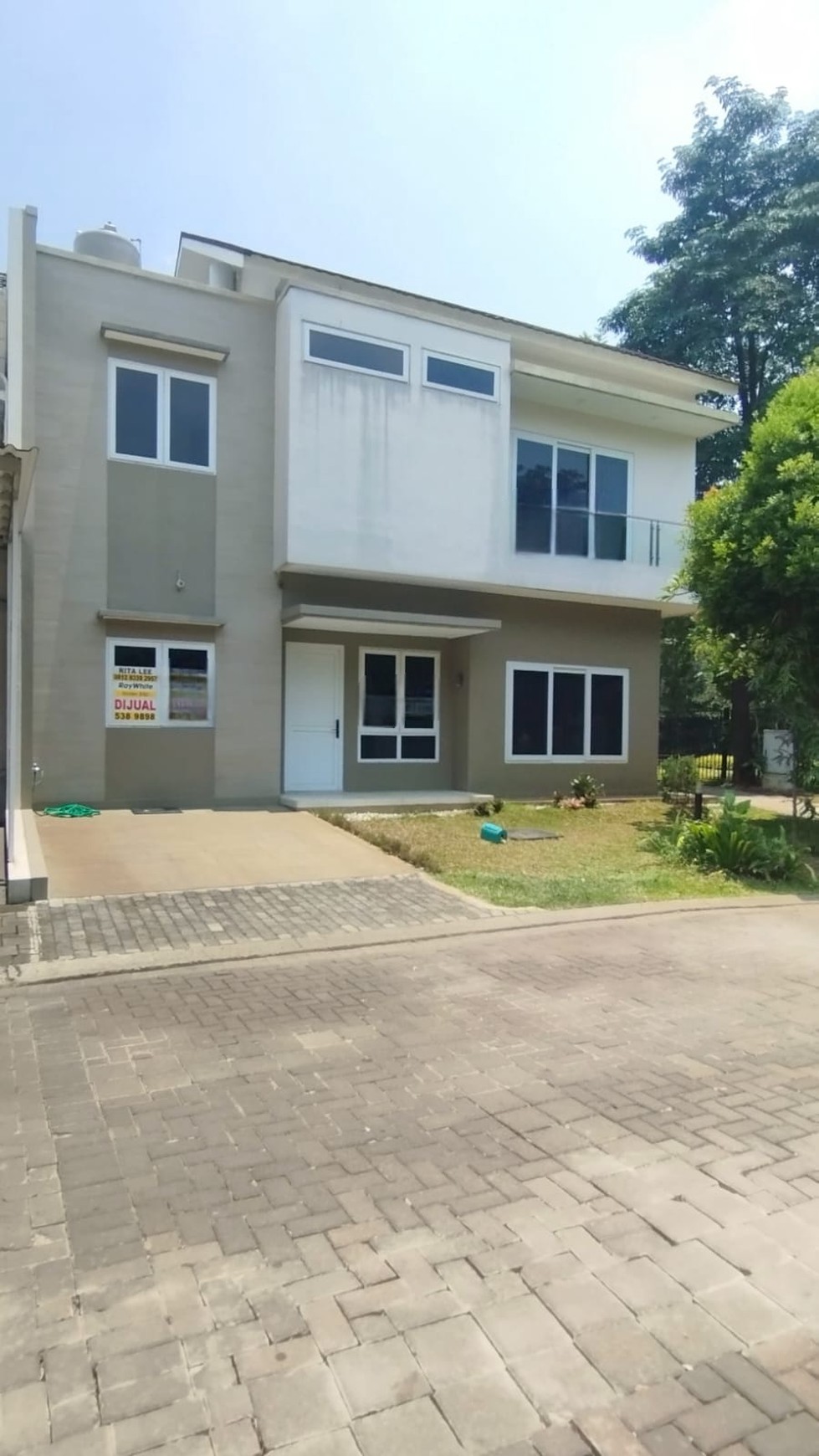 Rumah Baru Hook, Bangunan Mandiri, Greenwich Park Cluster Hyland BSD Serpong Tangerang, Siap Huni