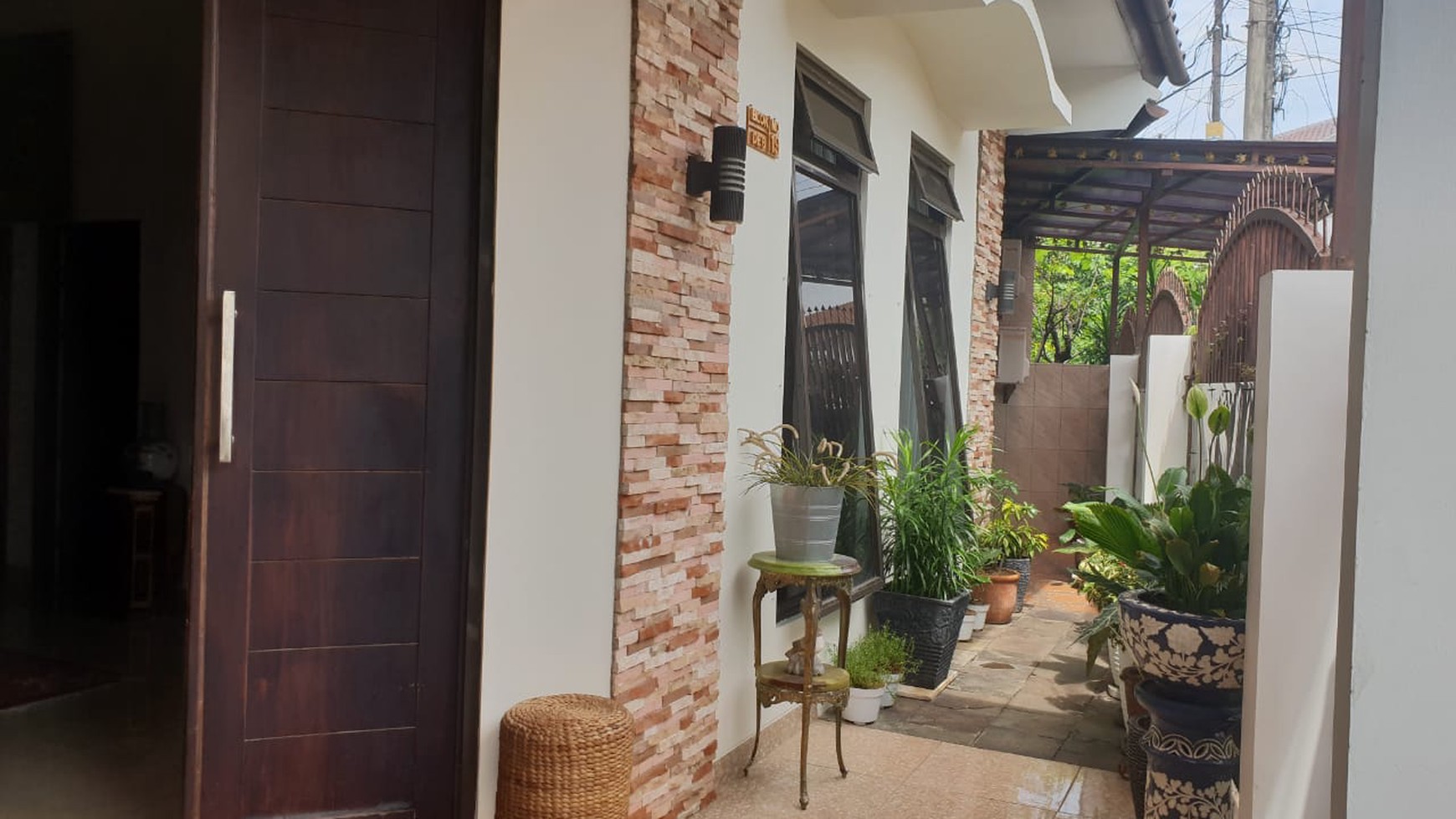 Dijual Rumah lt372m pinggir jalan  di Mandar Bintaro Jaya sektor 3.