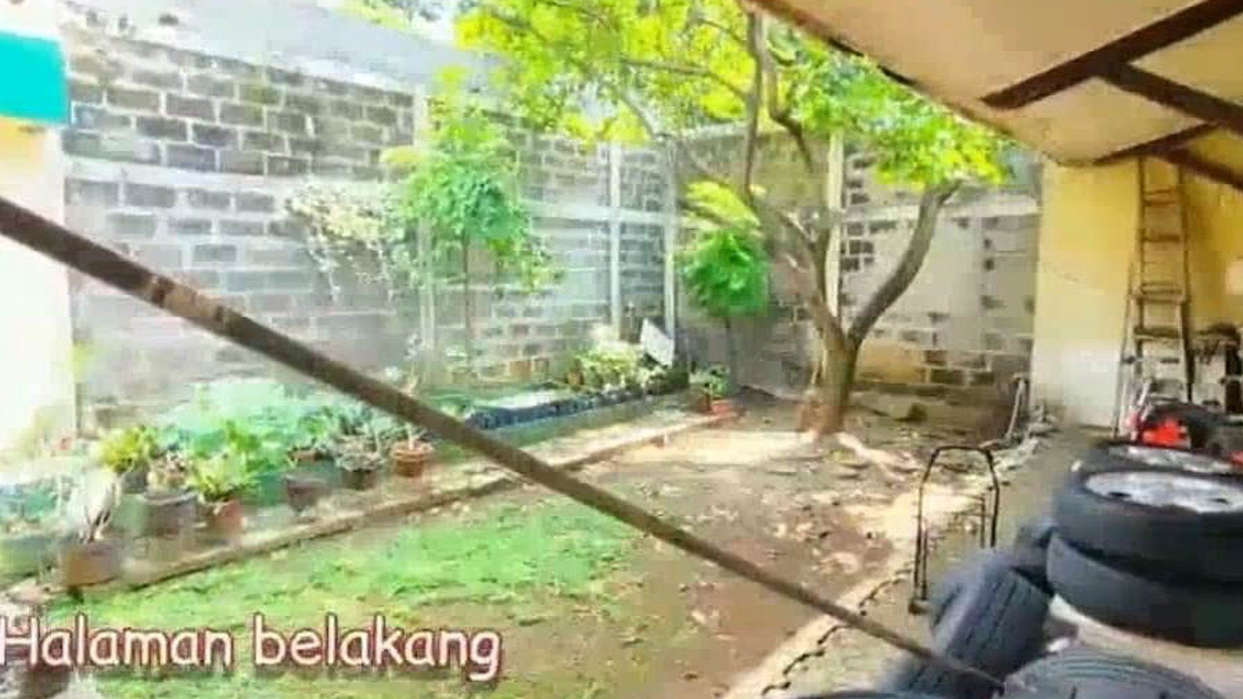 Dijual Rumah lt372m pinggir jalan  di Mandar Bintaro Jaya sektor 3.