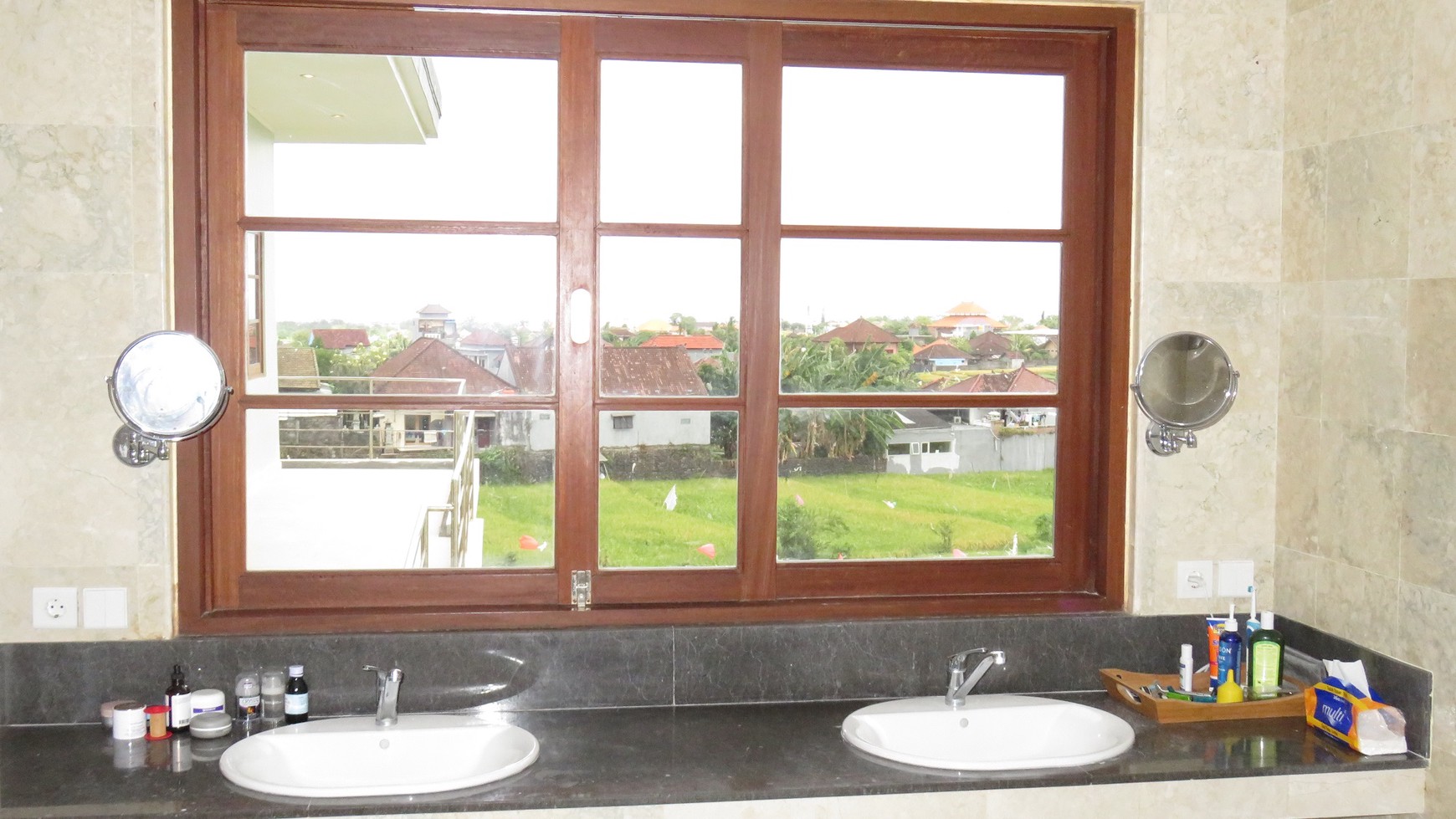 Modern Villa Hak Milik In Canggu Bali With Rice Field View