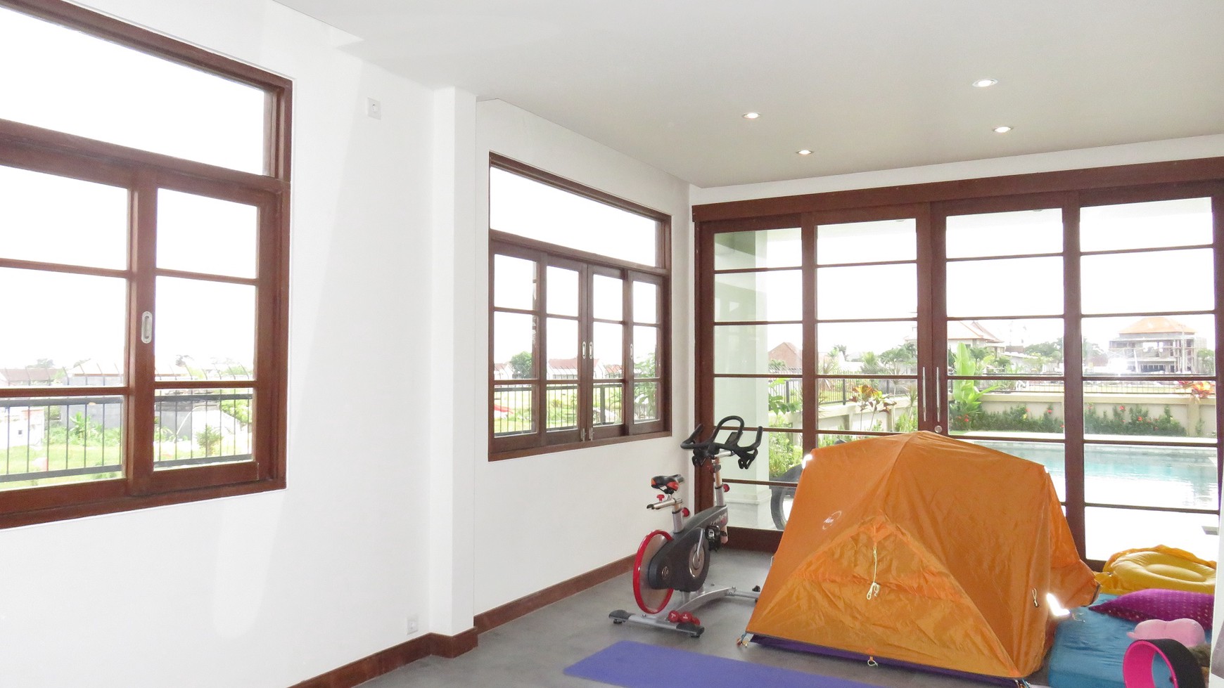 Modern Villa Hak Milik In Canggu Bali With Rice Field View
