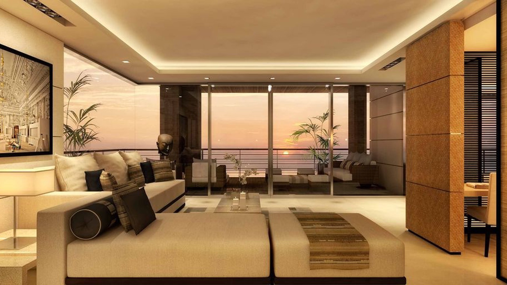 Two Bedroom Luxury Oceanfront Apartment in Echo Beach, Canggu Bali