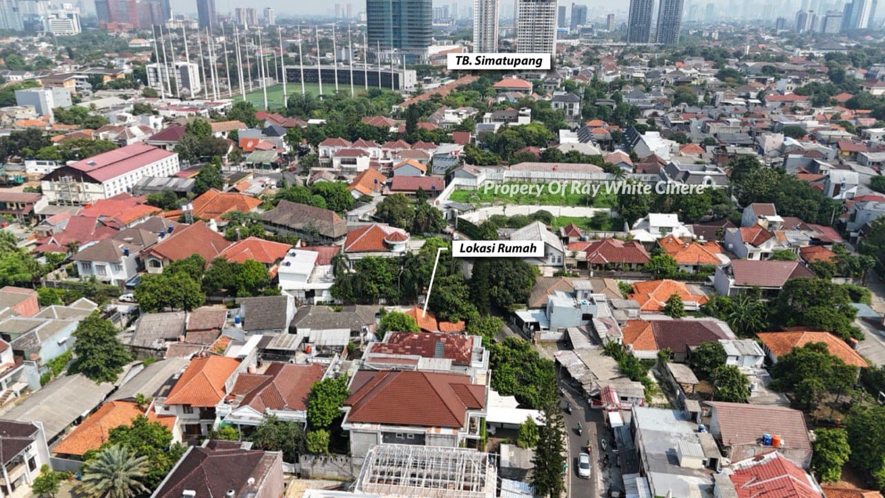 Pondok labu pinang ddn rumah hitung tanah cocok untuk workshop kantor usaha