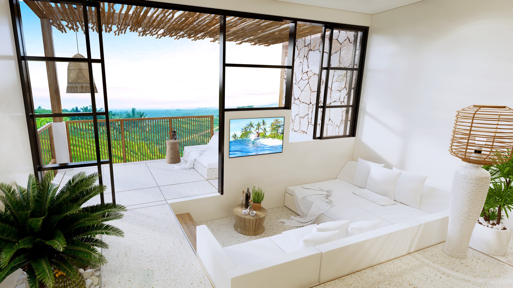 Apartment 1 Bedroom in Great Location Pererenan Bali