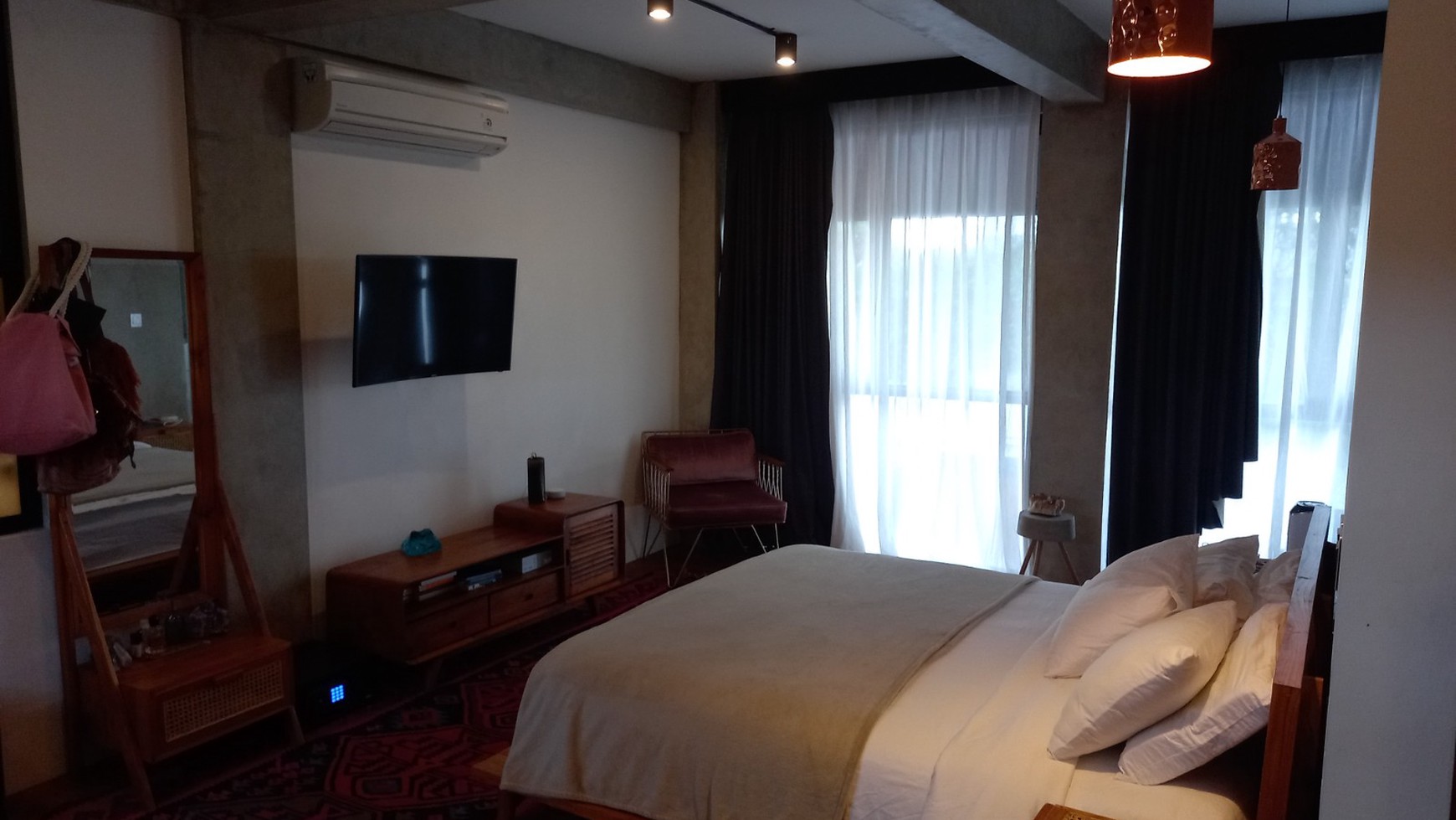 Leasehold 2 Bedrooms + 1 Loft Room Villa with Pool at Pererenan Street Bali