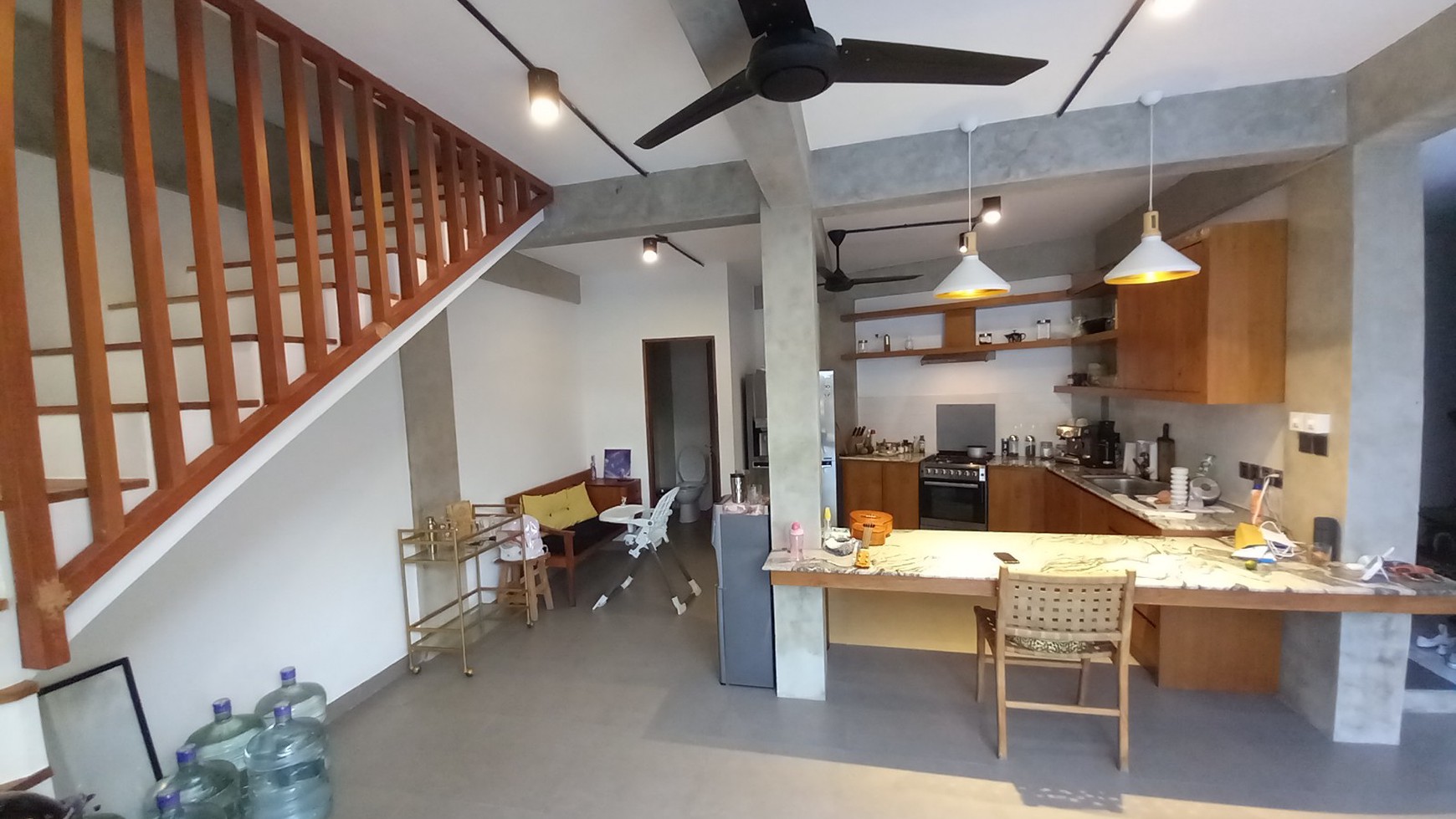 Leasehold 2 Bedrooms + 1 Loft Room Villa with Pool at Pererenan Street Bali