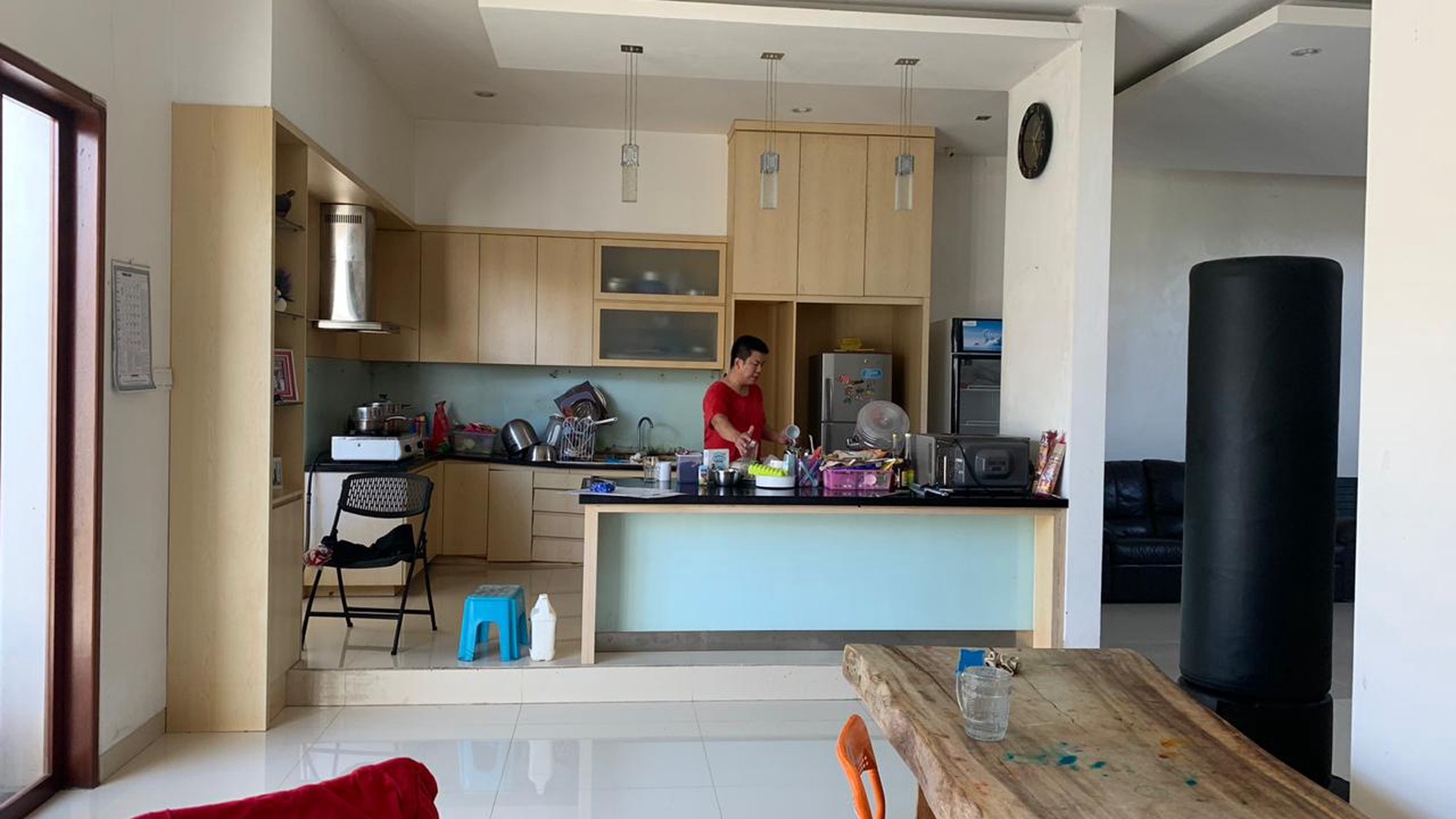 Minimalist House with Rice Field view Denpasar Bali