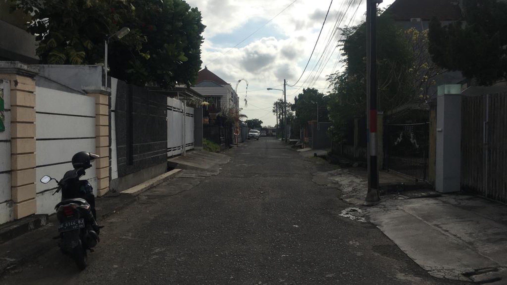 Minimalist House with Rice Field view Denpasar Bali