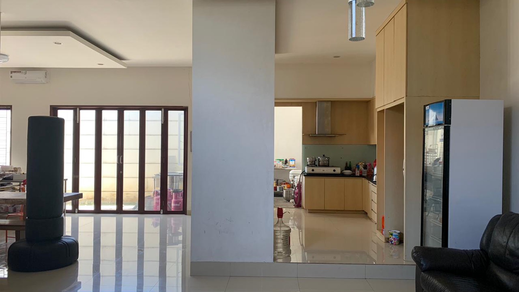 Minimalist House with Rice Field view Denpasar Bali