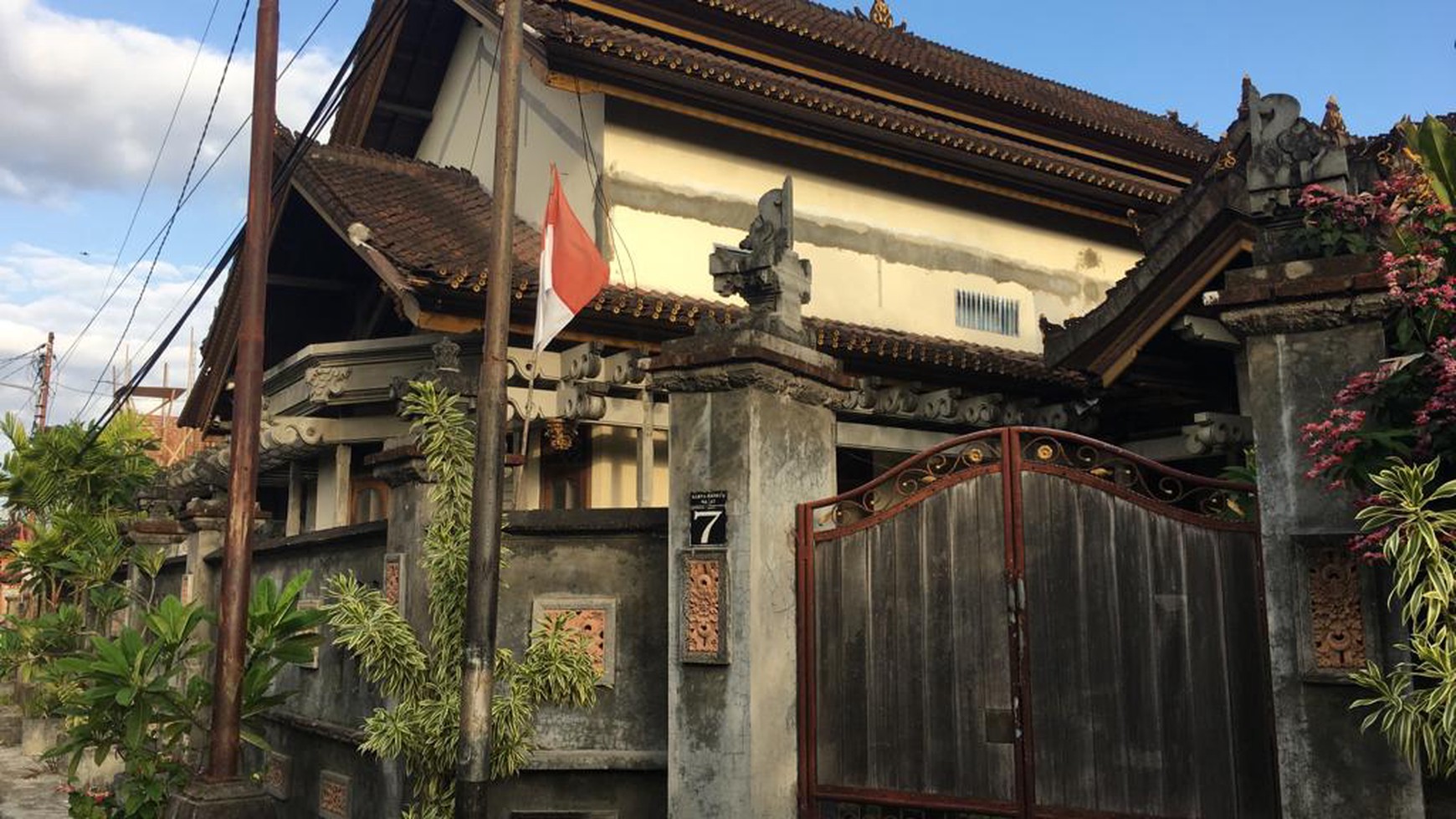 Traditional Big House Sidakarya Bali