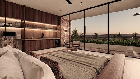 2-Bedroom Penthouse Suite with Pool In Tumbak Bayuh Bali