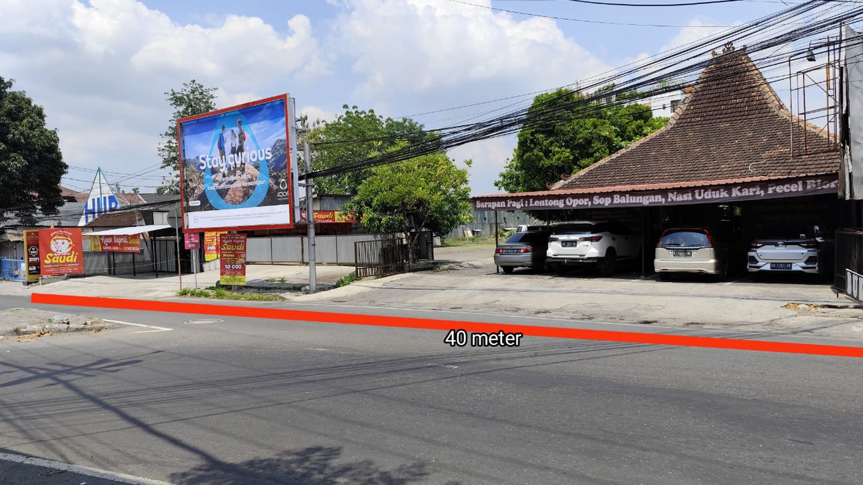 Tanah Bonus Ruang Usaha Di Kledokan Caturtunggal Jogjakarta