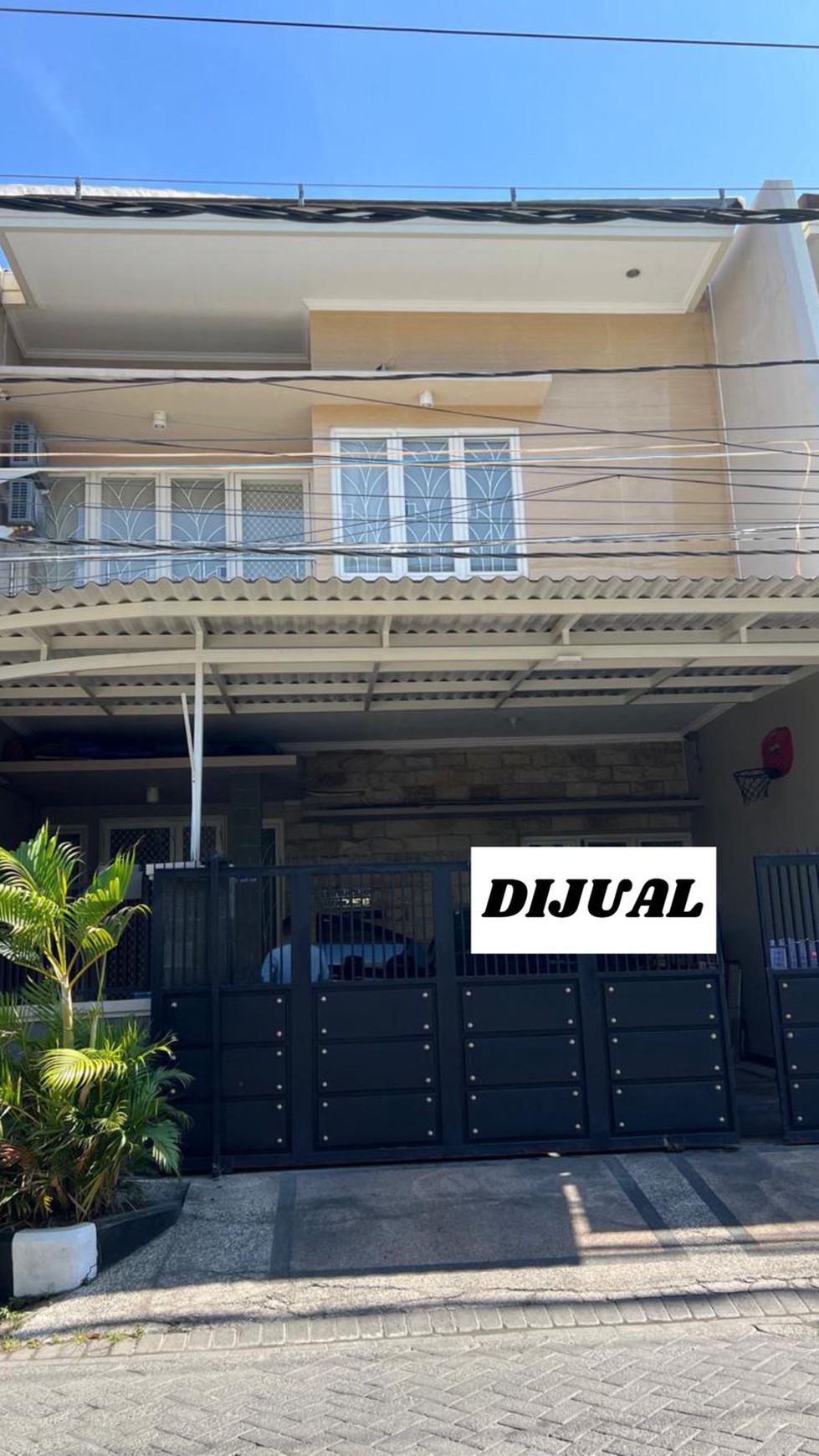 Dijual Rumah Sutorejo Utara Surabaya Timur - Modern 2 Lantai