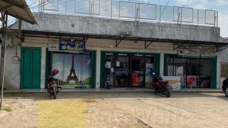 di jual tempat usaha pinggir jalan utama way halim ber