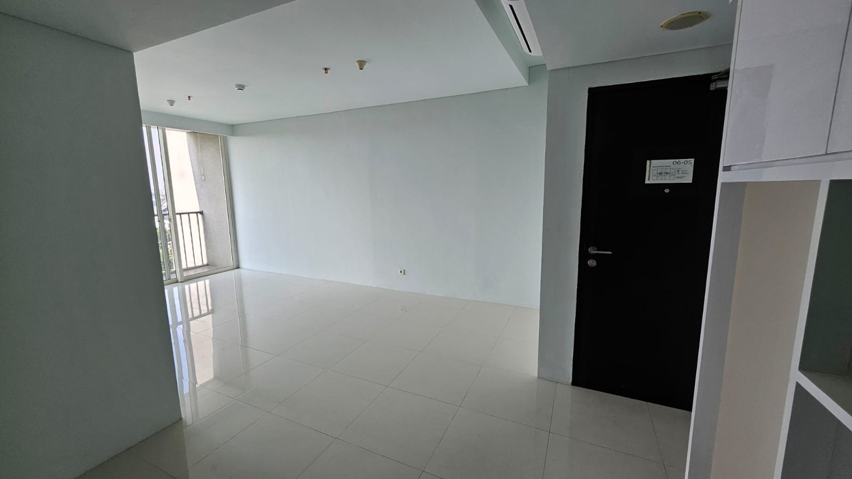 Apartemen Lexington type 2 BR di lantai 6 Bintaro Pesanggrahan Jaksel.