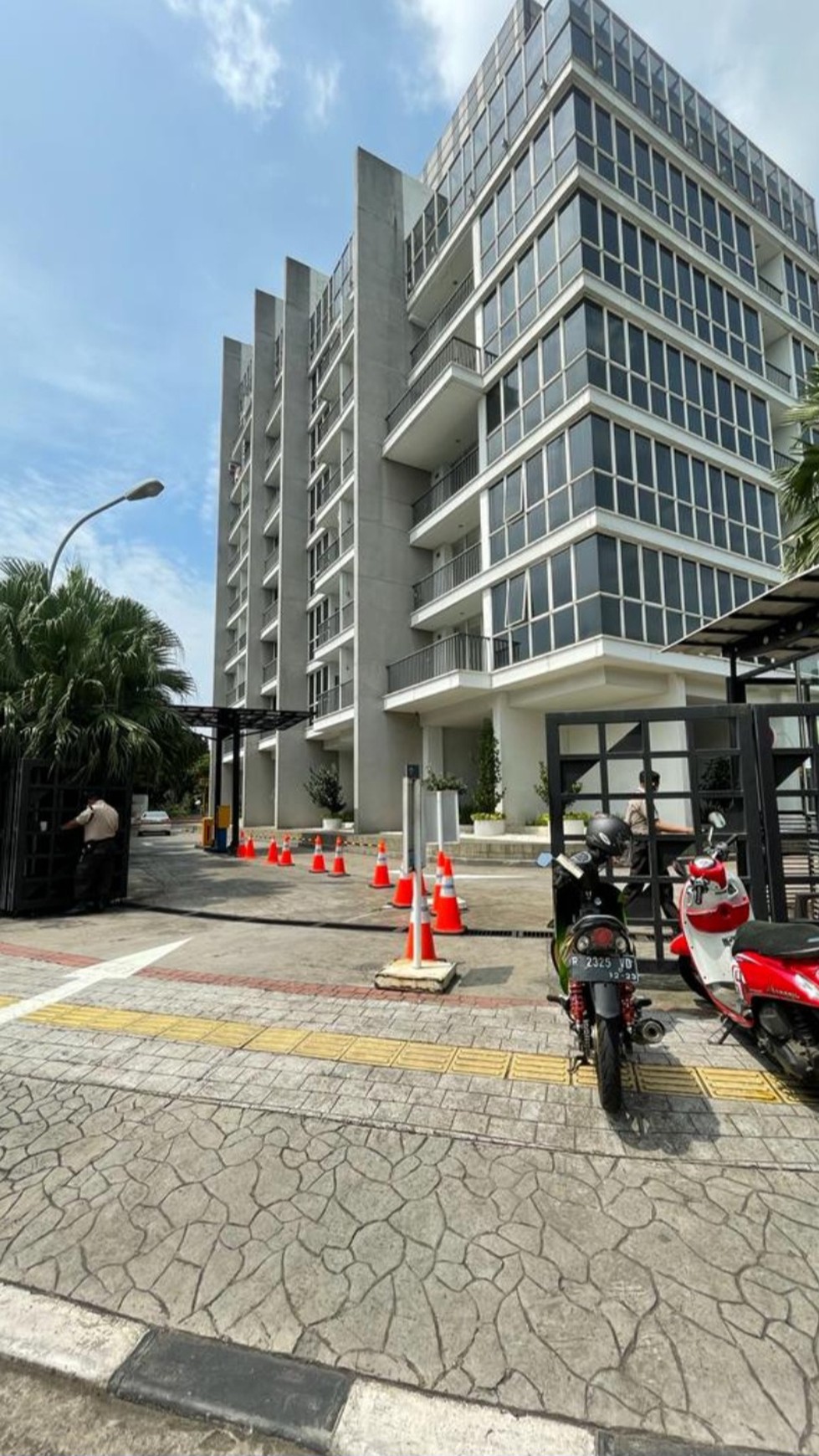 Apartemen Lexington type 2 BR di lantai 6 Bintaro Pesanggrahan Jaksel.