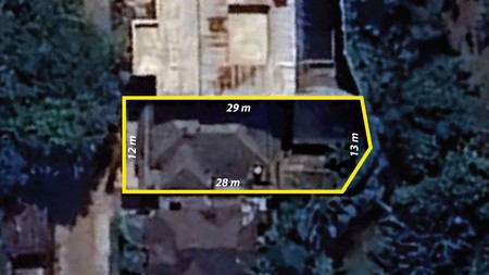 Cinere megapolitan luas 365 rumah hitung tanah harga dibawah njop