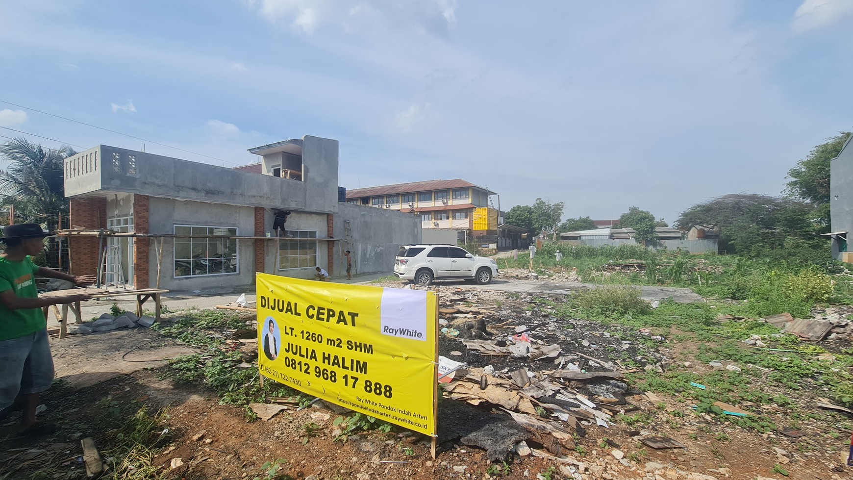 Tanah Luas Bekasi Timur Dekat pintu tol cibitung cilincing , Becakayu.