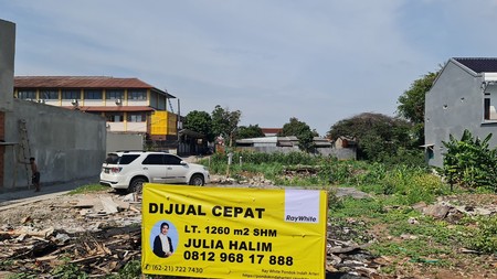 Tanah Luas Bekasi Timur Dekat pintu tol cibitung cilincing , Becakayu.