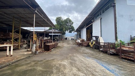 DIJUAL CEPAT TANAH DAN GUDANG DI LOKASI STRATEGIS DI BINTARA, BEKASI.